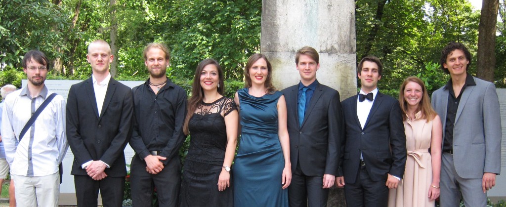 Unsere Stipendiaten 2015 in Bayreuth